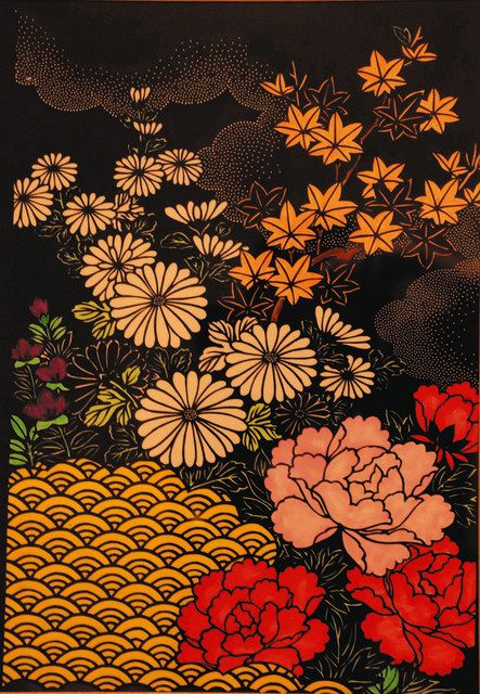 伊勢型紙図版集『群馬と伊勢型紙』1981年 伊勢型紙」伊勢型紙見本 4枚付 1999 伊勢型紙技術保存会 - メルカリ