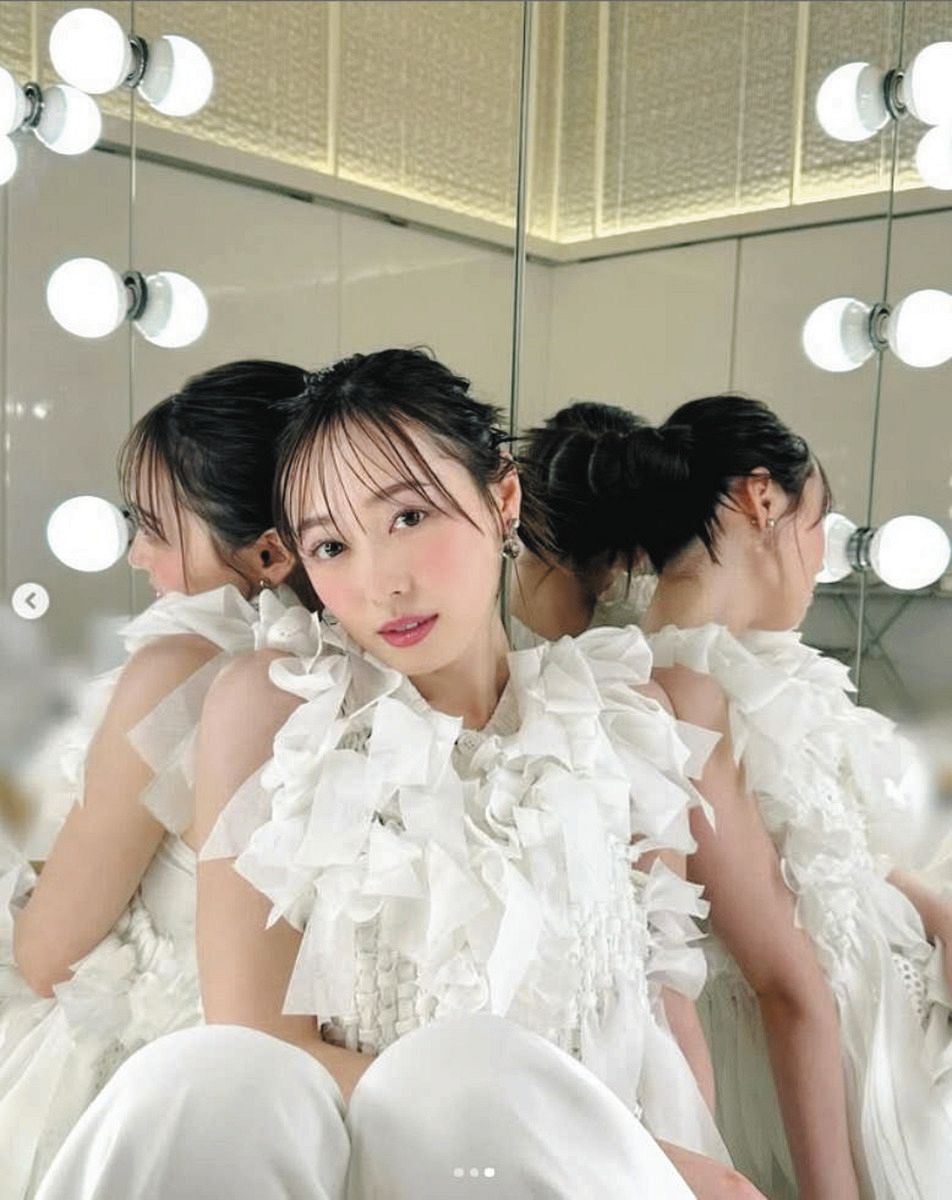 ◇福原遥、純白の天使4人？？？【写真】：中日スポーツ・東京中日スポーツ