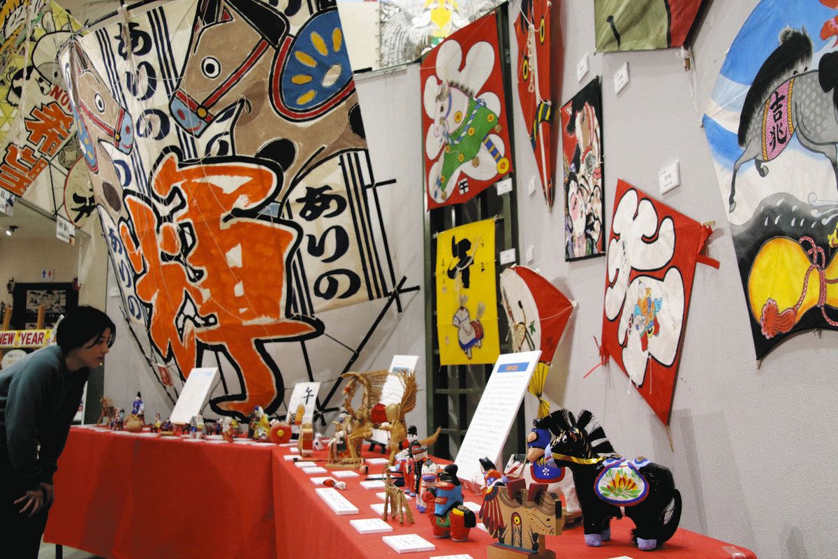 ウマく集まった115点の郷土玩具 東近江・大凧会館で企画展：中日新聞Web