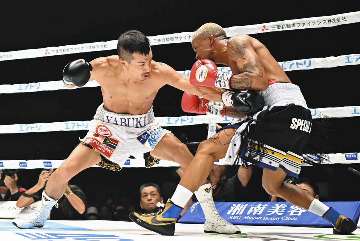 矢吹正道、9回TKO勝ちで2年7カ月ぶりに世界王座返り咲き【ボクシング