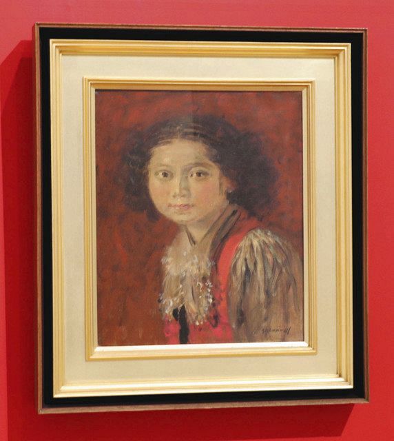 宮本三郎の未発表作「娘像」 小松の美術館で初展示：北陸中日新聞Web