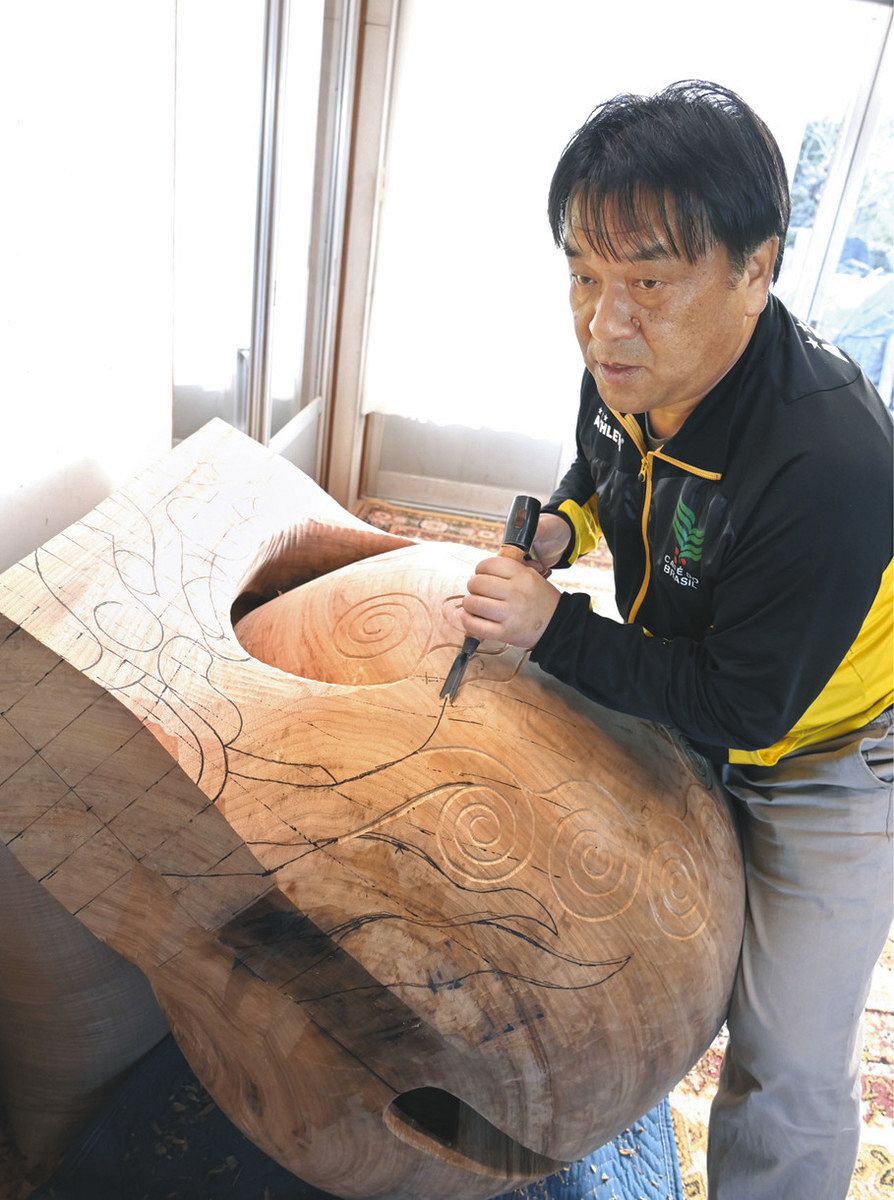 国内唯一、木魚専門の工房が愛西に 3代目が未来へつなぐこだわりの