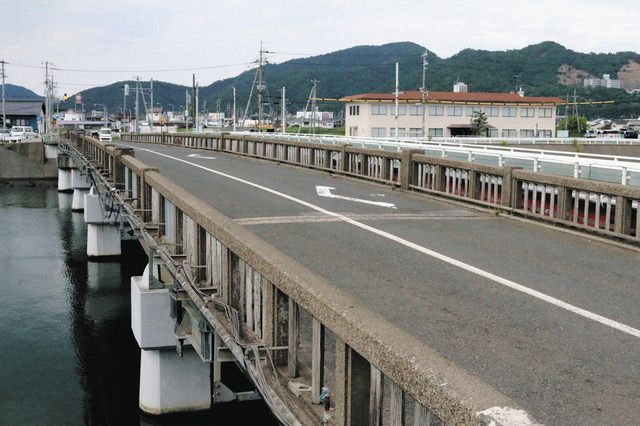 牟呂橋 小浜の大手橋、城内橋、西津橋で架け替え工事 16日から車両通行止め