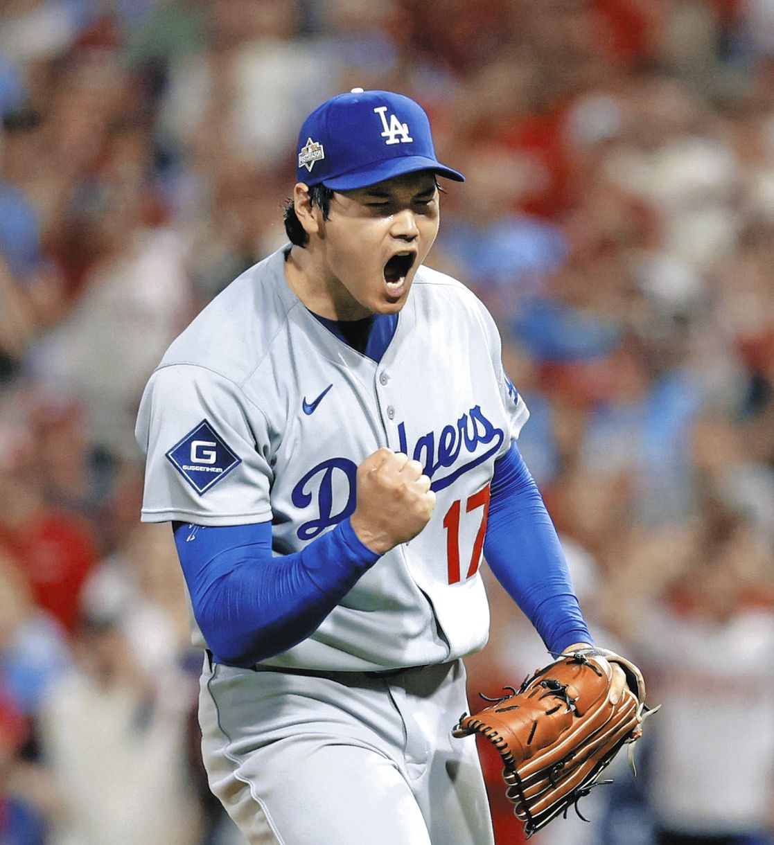 大谷翔平、日本人史上2人目のポストシーズン初登板初先発初勝利