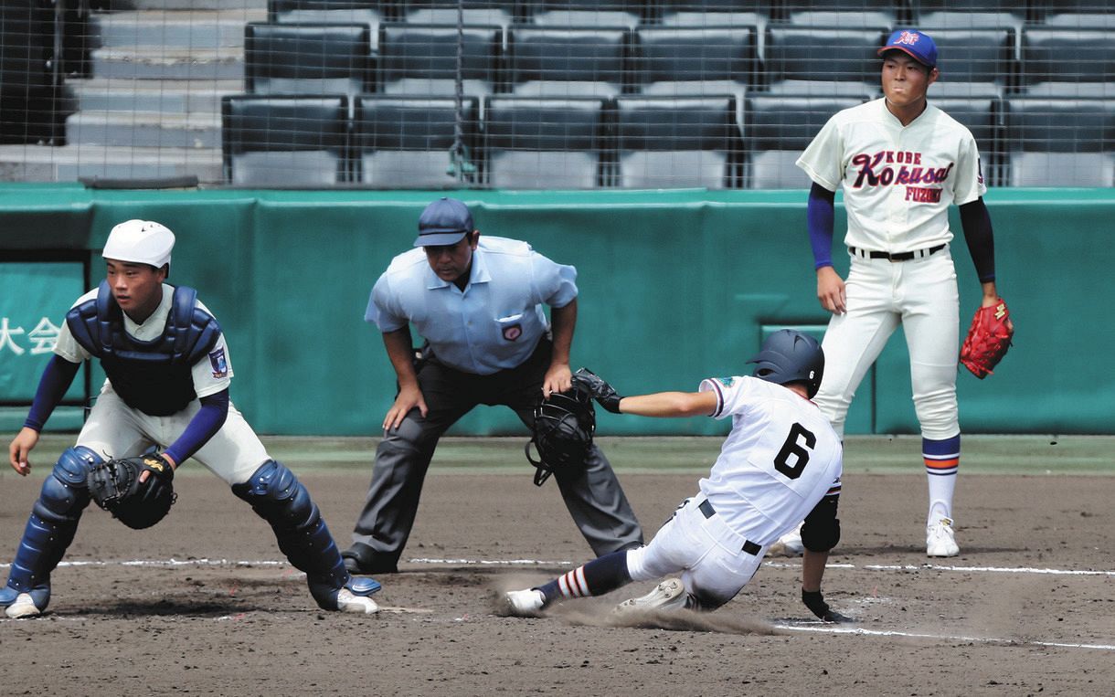 夏の甲子園 ランニングホームラン トレンドに 単打と敵失で逆転ホーム スクイズ失敗挽回で 十分すげぇ 中日スポーツ 東京中日スポーツ