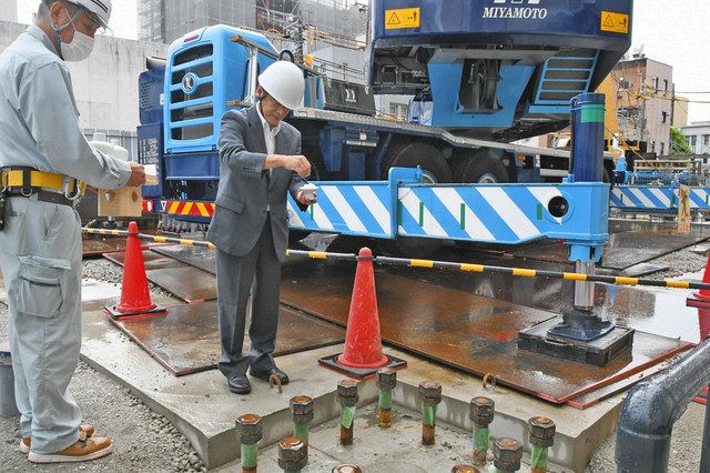 福井の県繊協ビル、本体工事を開始：中日新聞Web