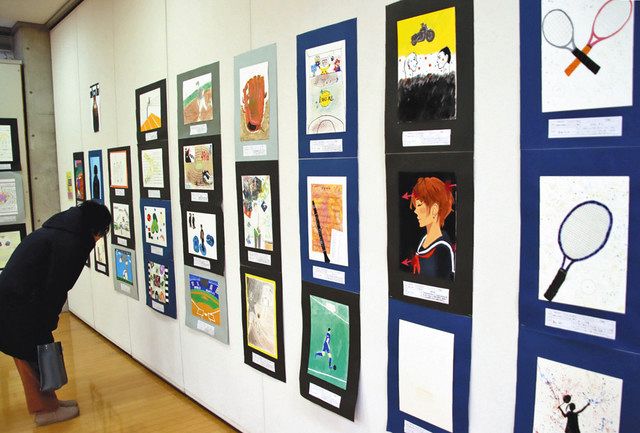 15歳の自分テーマに卒業制作展 東近江市能登川博物館で能登川中生