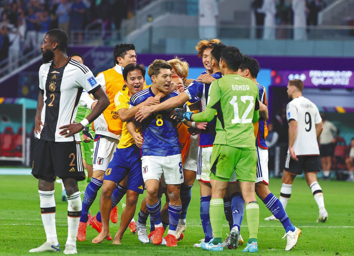 日本がドイツに歴史的勝利 初戦16試合終了 4大シーンを英サイト選定 カタールw杯 中日スポーツ 東京中日スポーツ 日本がドイツに歴史的勝利 初戦16試合終了 4大シーンを英サイト選定 カタールw杯 中日スポーツ 東京中日スポーツ