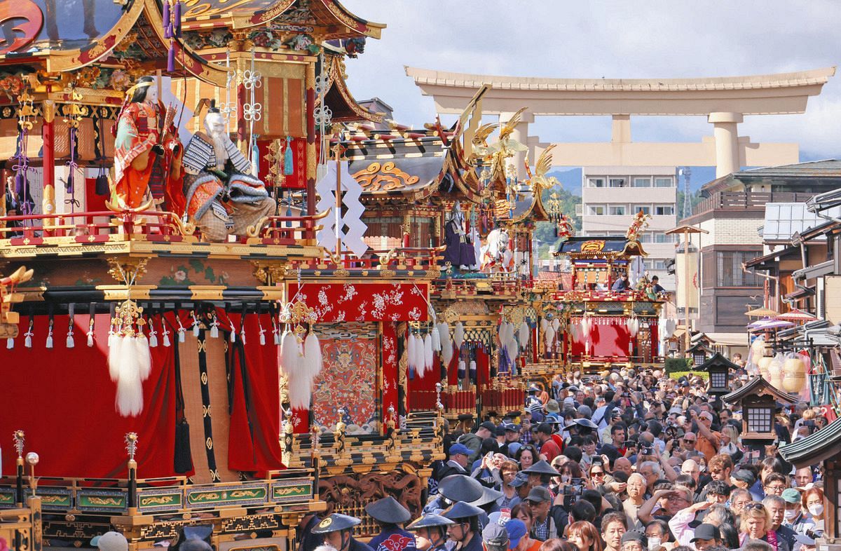 岐阜県の祭り屋台 - 人文、社会