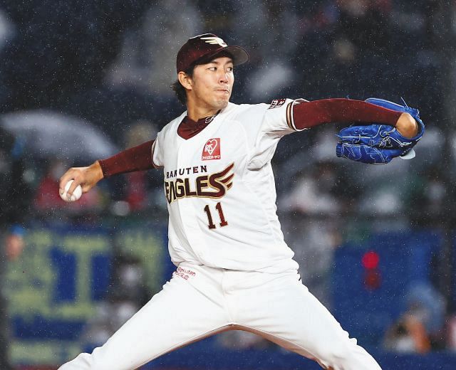楽天・岸が史上90人目の2000投球回数達成「よくここまで