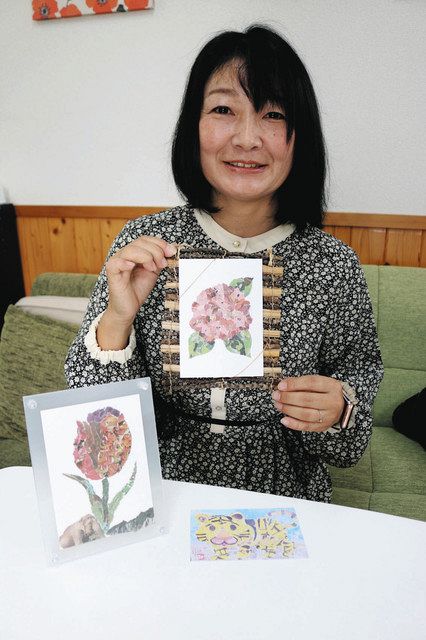 新聞ちぎり絵 始めませんか ３ 愛好者の声 磐田の水野さん 中日新聞しずおかweb