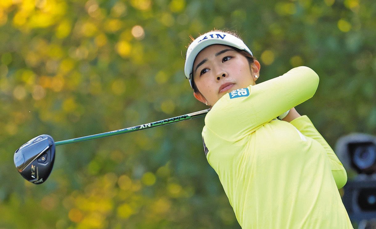 米女子ゴルフ・山下美夢有、新人賞獲得に「すごく光栄です」日本人では 