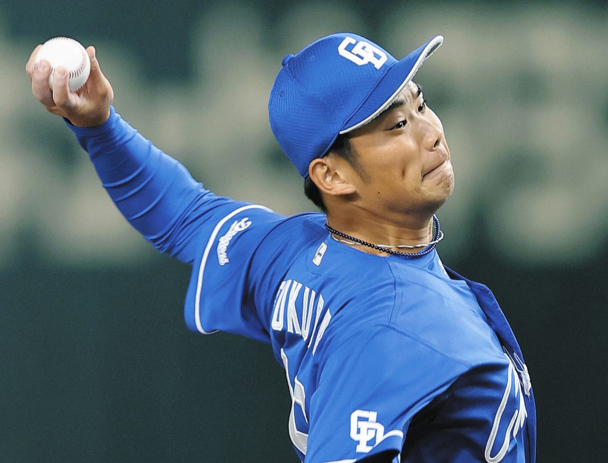 中日・福田幸之介、圧巻デビュー 巨人戦の8回に登板、三者凡退に仕留め