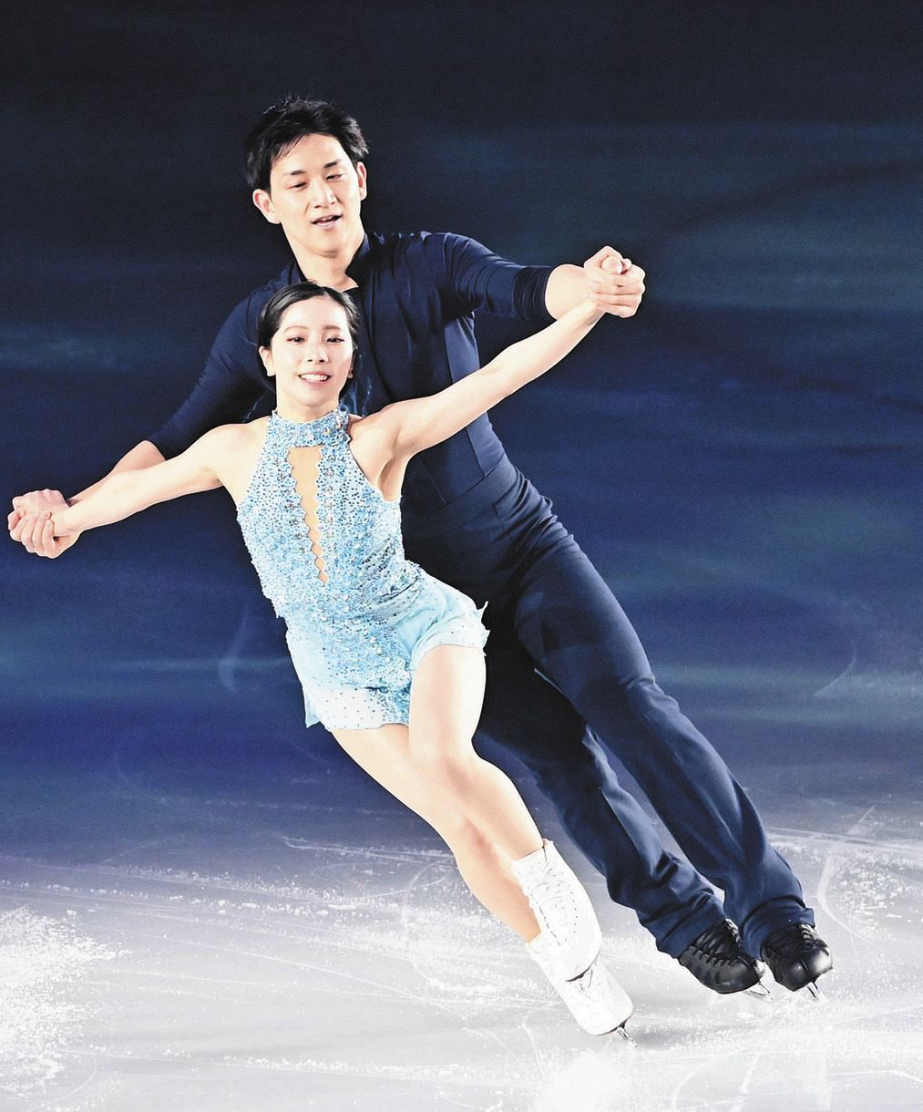 りくりゅう・木原龍一と三浦璃来ペアが軽妙トーク 北京五輪のビン