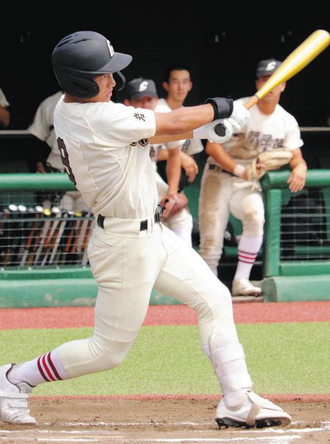 一関学院の小野唯斗が“返り討ち”タイムリー 審判協議のいやな間も再開