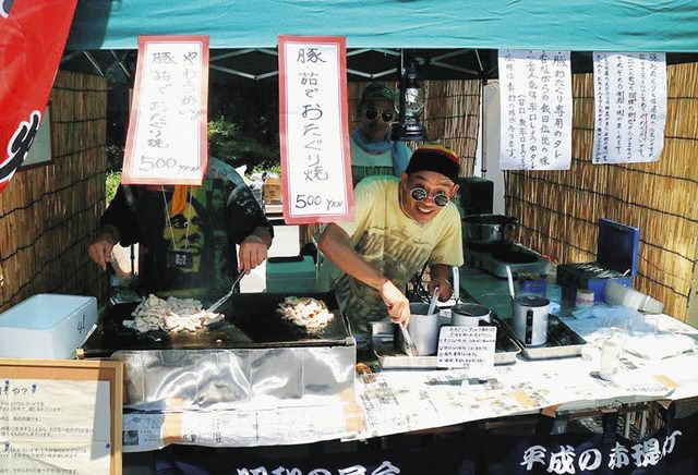 飯田で「おたぐり焼き」の屋台を営む代田さん 郷土料理ＰＲへ試行錯誤：中日新聞Web