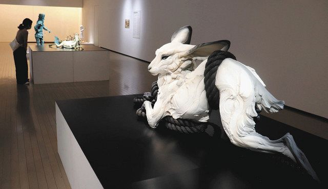 土の新しい可能性感じて 県現代陶芸美術館で5作家展：中日新聞Web