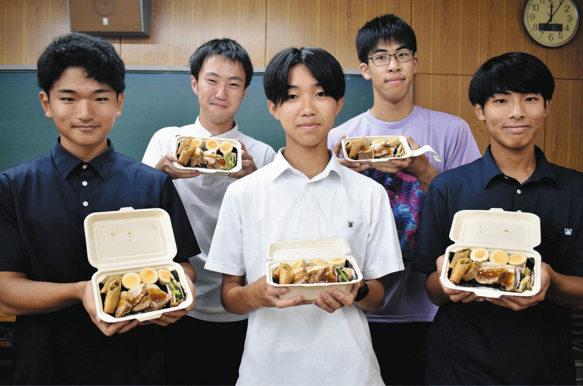 知多半島を弁当で味わう 半田高生が考案、文化祭で販売へ：中日新聞Web