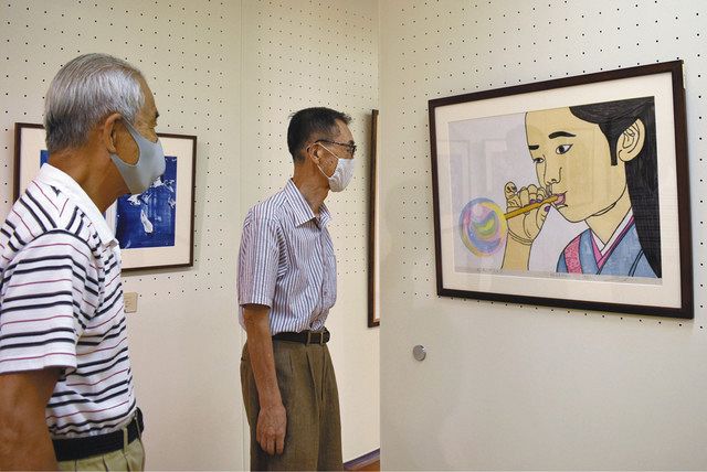 風景や心の内を表現 葵区できょうから版画協会展 中日新聞しずおかweb