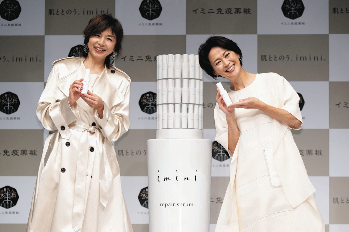 山口智子、有森裕子さんとCM初共演で意気投合「元陸上部としては