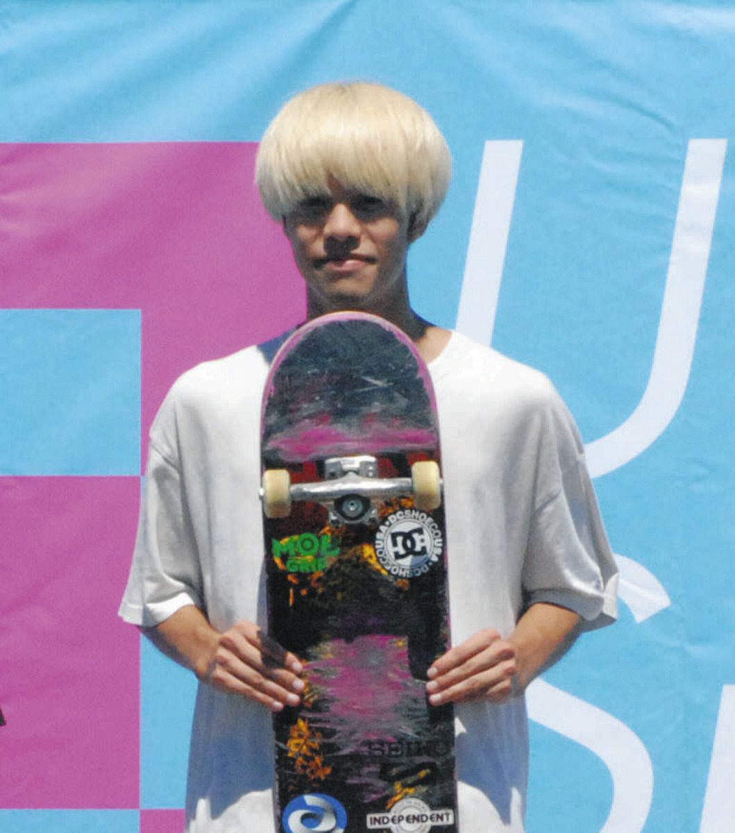 キュートな笑顔とオリジナル技で狙うはパリ五輪切符 スケートボード