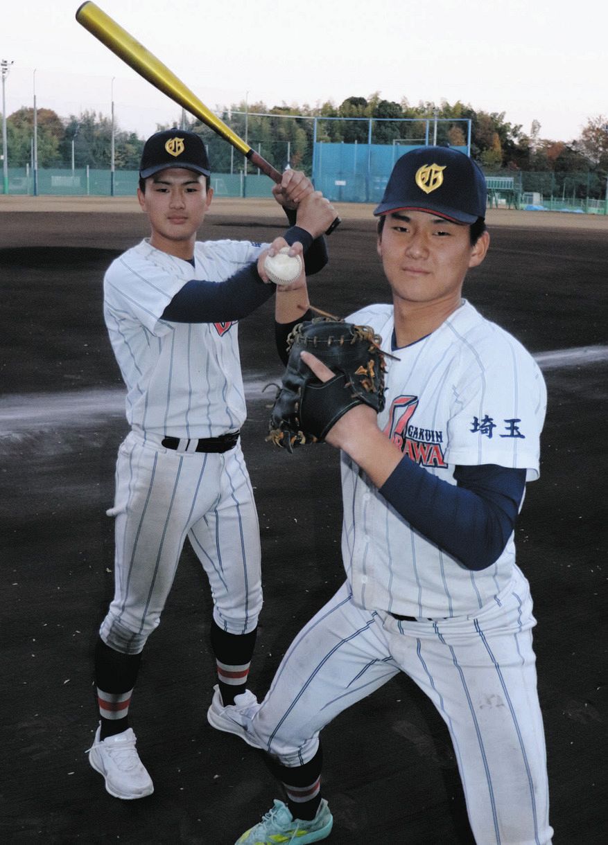 センバツ、関東・東京の一般選考枠に注目… 浦和学院のプロ志望コンビが