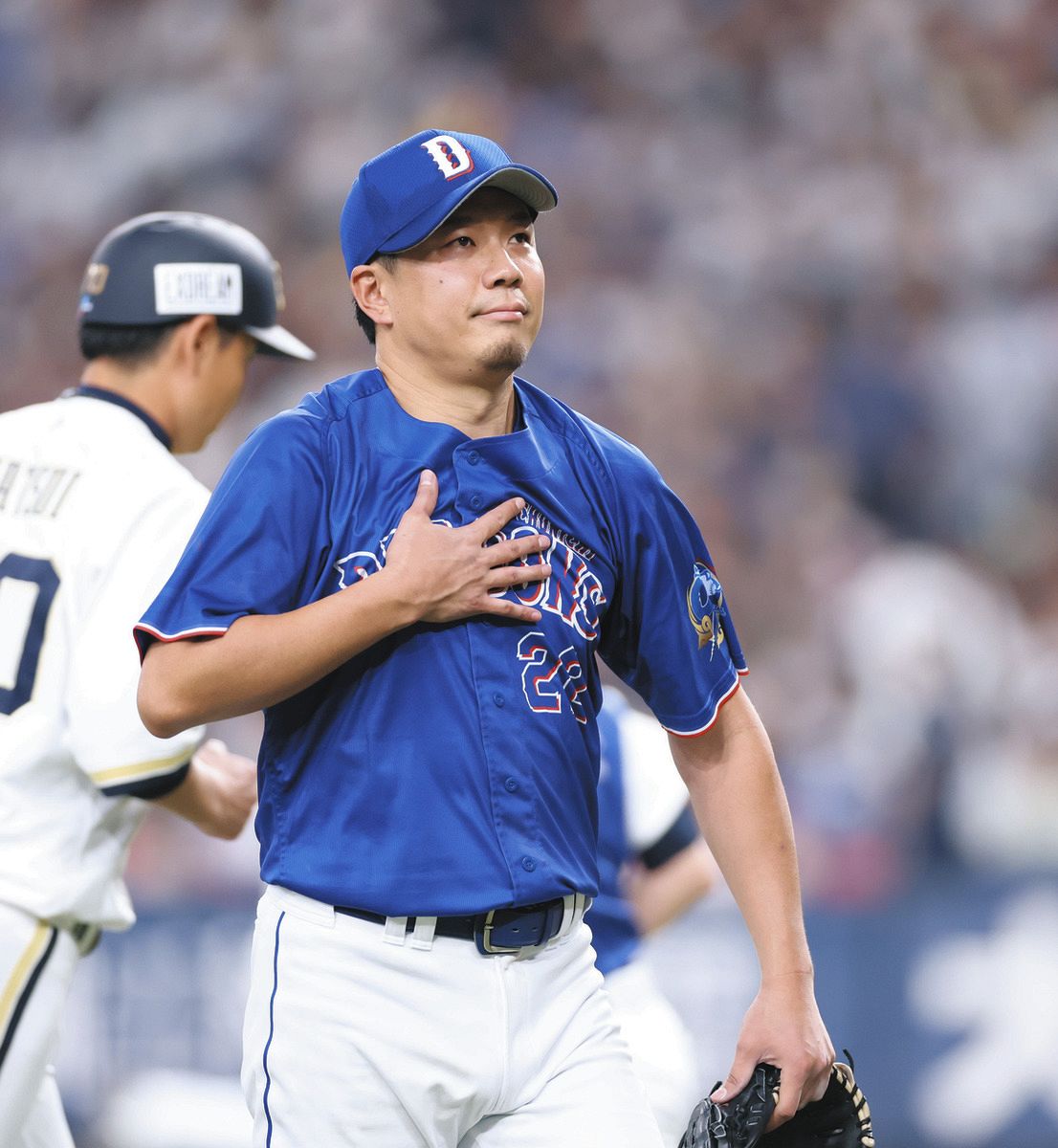 中日・大野雄大、力投報われず… 8イニング3失点完投も援護乏しく