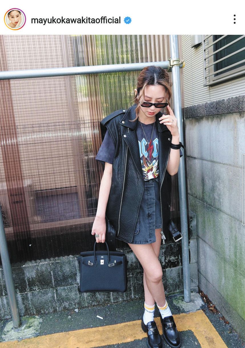 写真】河北麻友子、フォロワー驚きミニスカコーデ：中日スポーツ・東京  