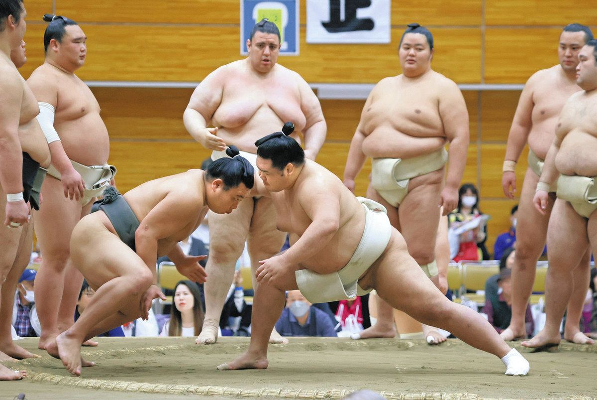 相撲の取り組み