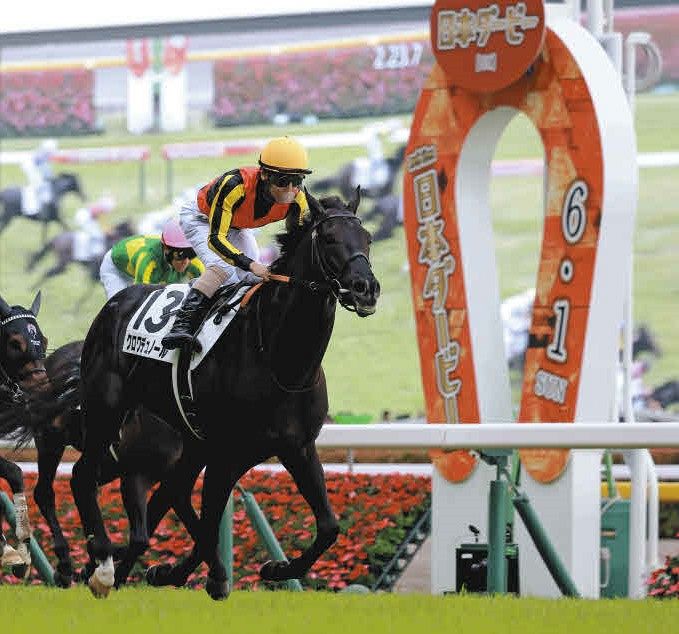 クロワデュノールが横綱相撲で押し切った今年の日本ダービー