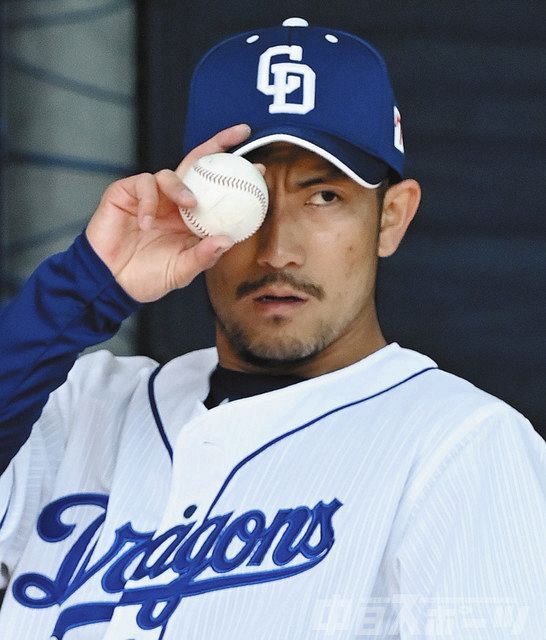 2021春季キャンプ 祖父江：中日スポーツ・東京中日スポーツ