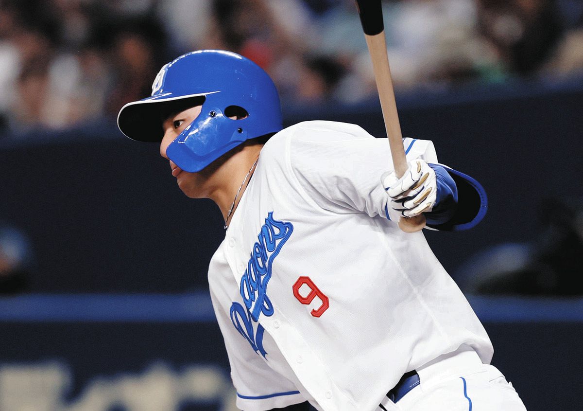 中日ドラ4・石伊雄太、16打席ぶり安打「なかなかヒットが出ない中で、1