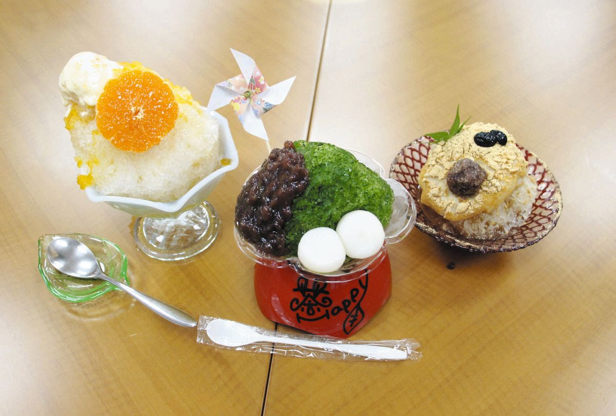 かき氷にみりんや八丁みそ、ちくわまで 特産食材使い三河でスタンプ