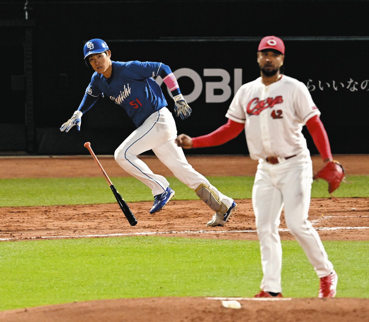 中日・上林誠知、3試合連続打点の中前適時打 7年ぶり2度目の1