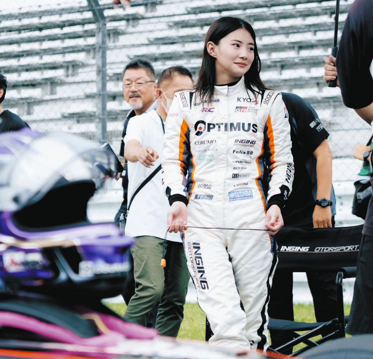 19歳・富下李央菜、今季初の表彰台に「今までで一番いい結果」「でも