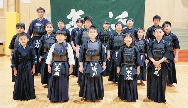 パワー全開！！ 松岡少年剣道教室（永平寺町） 地域で子ども育てる：日刊県民福井Web