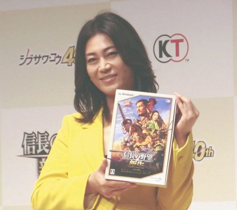 氷川きよし 新作ゲームで戦国武将のキャラクターとして登場 原型にはないくらい きれいな顔 分身の仕上がりに大満足 中日スポーツ 東京中日スポーツ