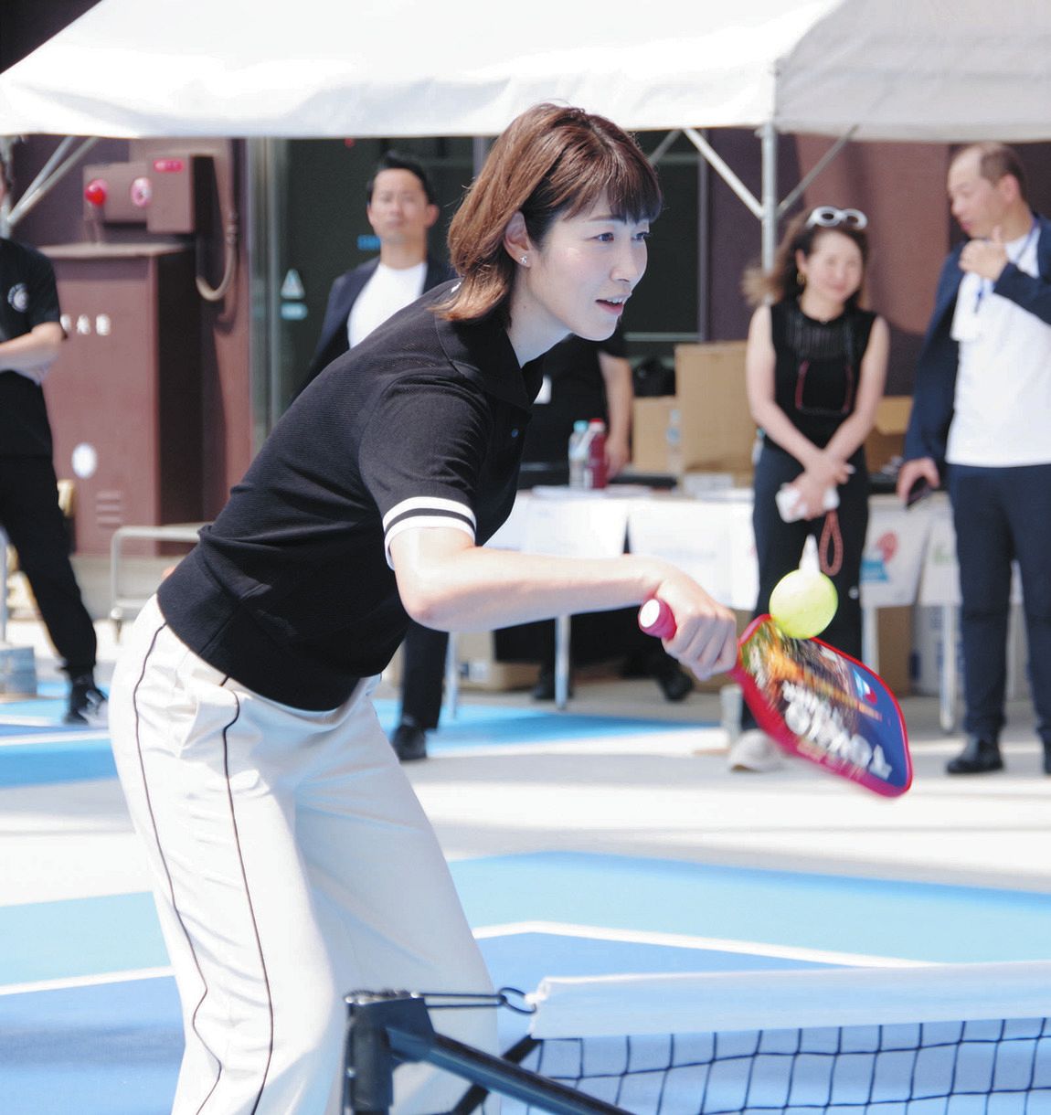 元バレーボール日本代表・狩野舞子さん「友人とやりたい」ピックル