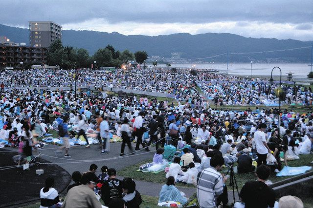 諏訪湖祭湖上花火大会 指定席券4枚諏訪湖花火大会 - その他