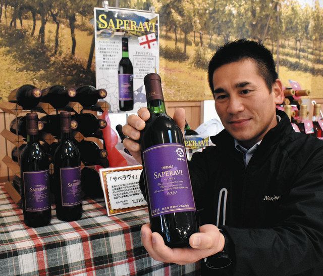 発祥の地” 香るコクと深みの赤 能登ワイン ジョージア原産品種で醸造