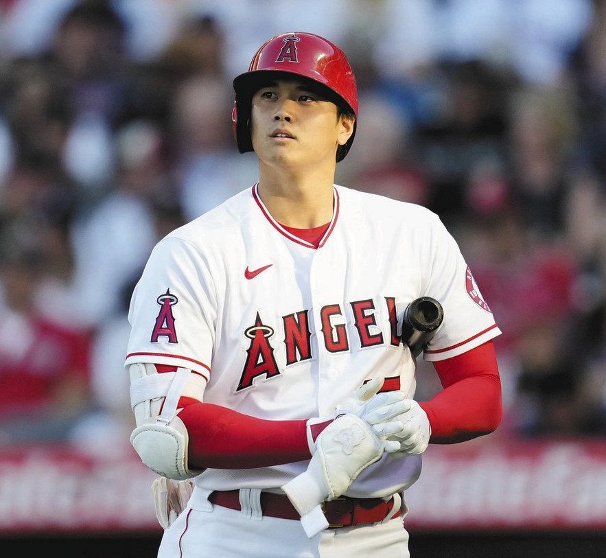ｍｌｂ あれれ 大谷翔平は４タコで３打席連続三振 ５回７失点の菊池雄星にも３タコ２三振 中日スポーツ 東京中日スポーツ