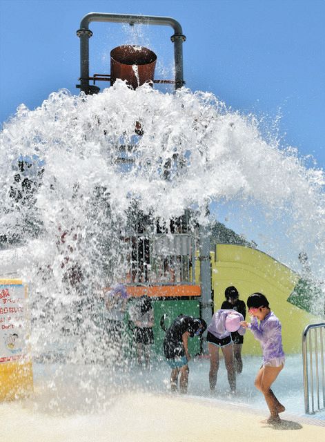 新しいプールで涼もう 紀北に新施設 県内５地点で猛暑日：中日新聞Web