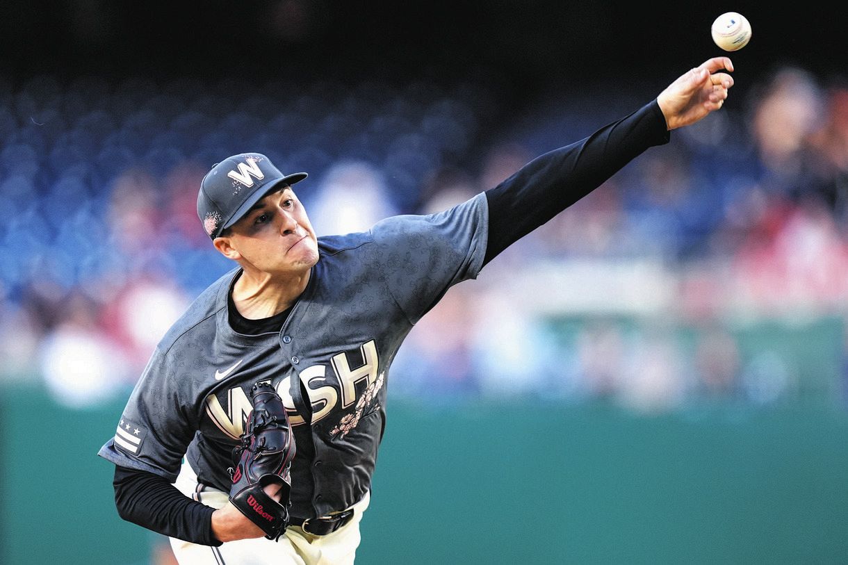 【桜】ユニホーム　大谷翔平 大谷翔平の相手ナショナルズの“桜ユニ”が注目の的に「敵チーム