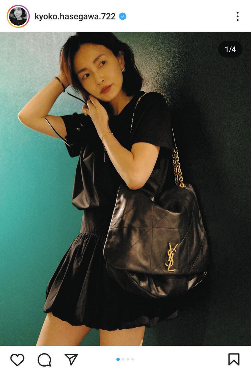 ◇長谷川京子、ミニスカから美脚のぞく【写真】：中日スポーツ