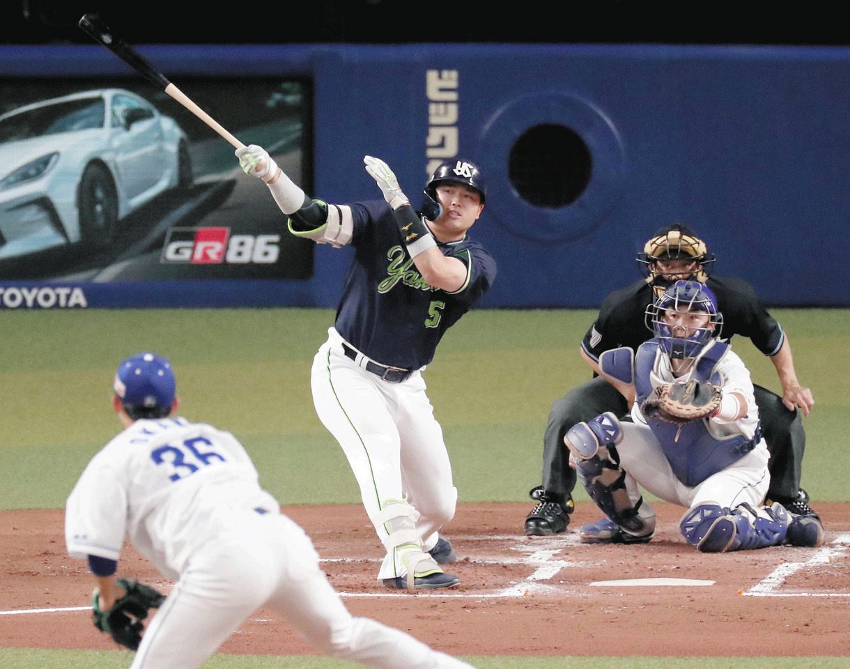 村上宗隆に山田哲人”強燕打線”役者そろい踏みで2桁得点大勝 貯金は