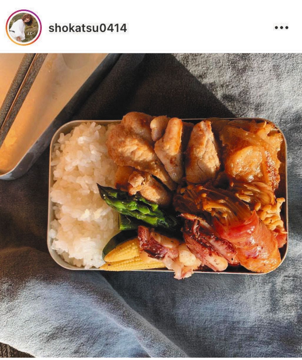 写真 亜希の弁当は愛情もおかずも あふれまくり 中日スポーツ 東京中日スポーツ