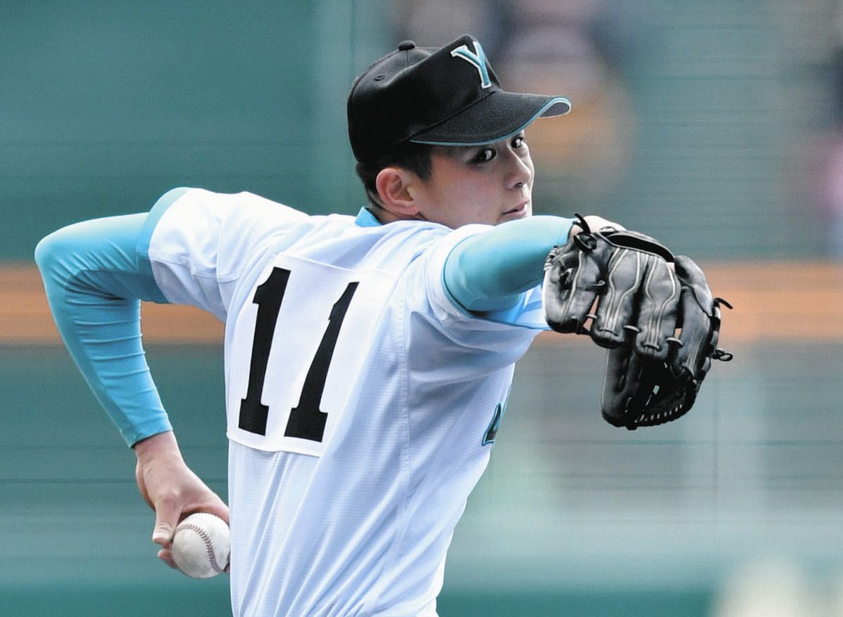 前回優勝の山梨学院が初戦突破、秋の公式戦で登板がない2年生・津島悠