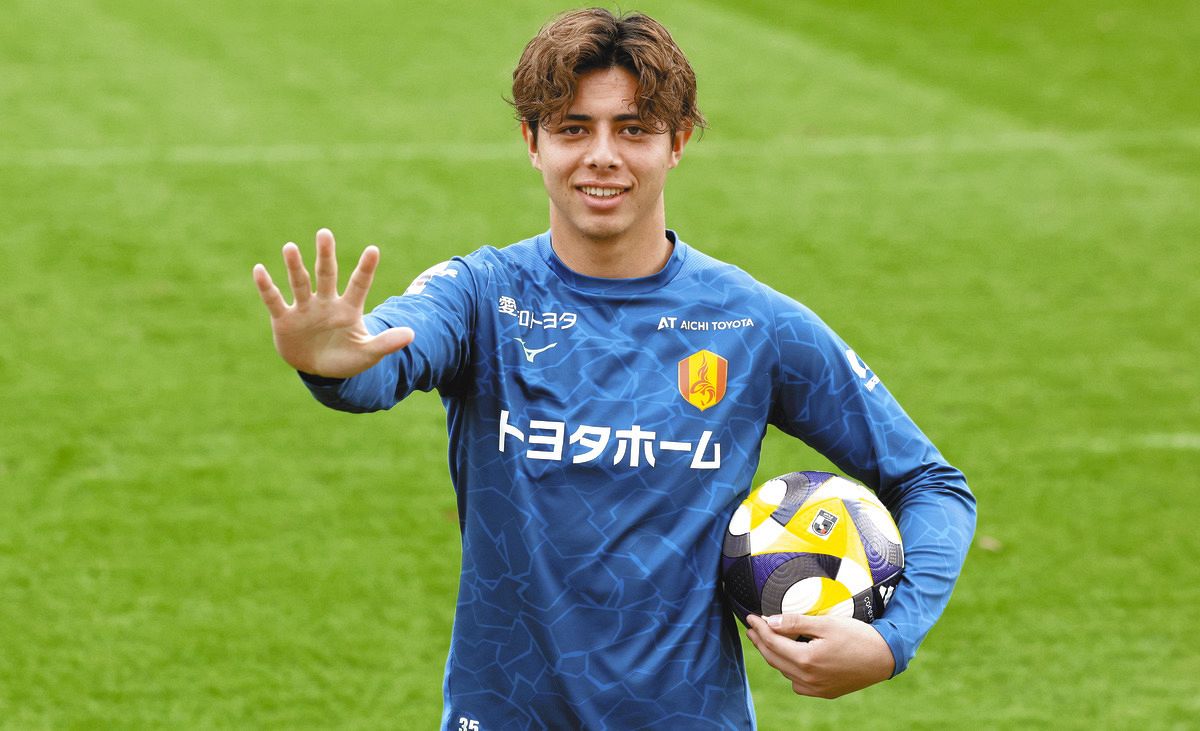 名古屋グランパス・GKピサノ「20歳の誓い」 私生活、脱インドア、定