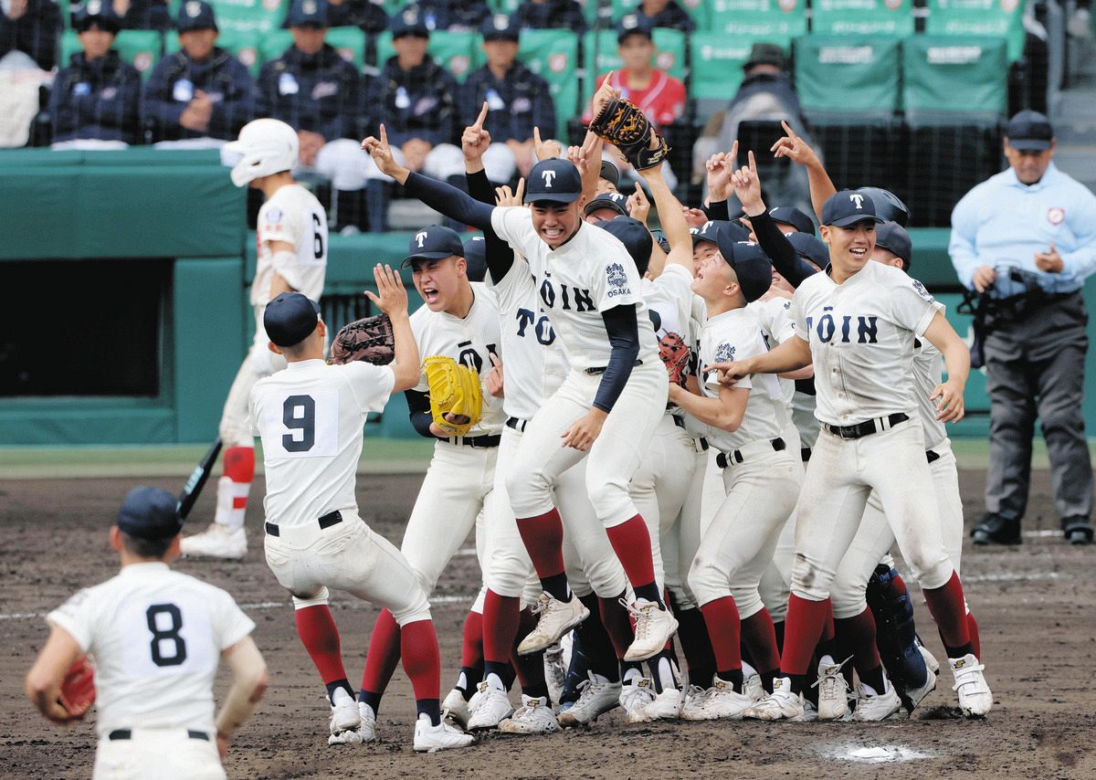 大阪桐蔭、センバツ通算41勝は歴代単独7位 春は勝率8割4厘、20試合 