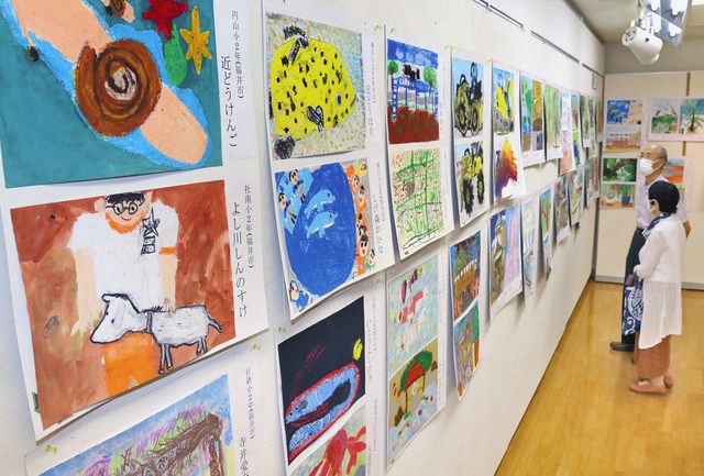 県小中学生写生画コンクール 越前市で入賞作品展 日刊県民福井web